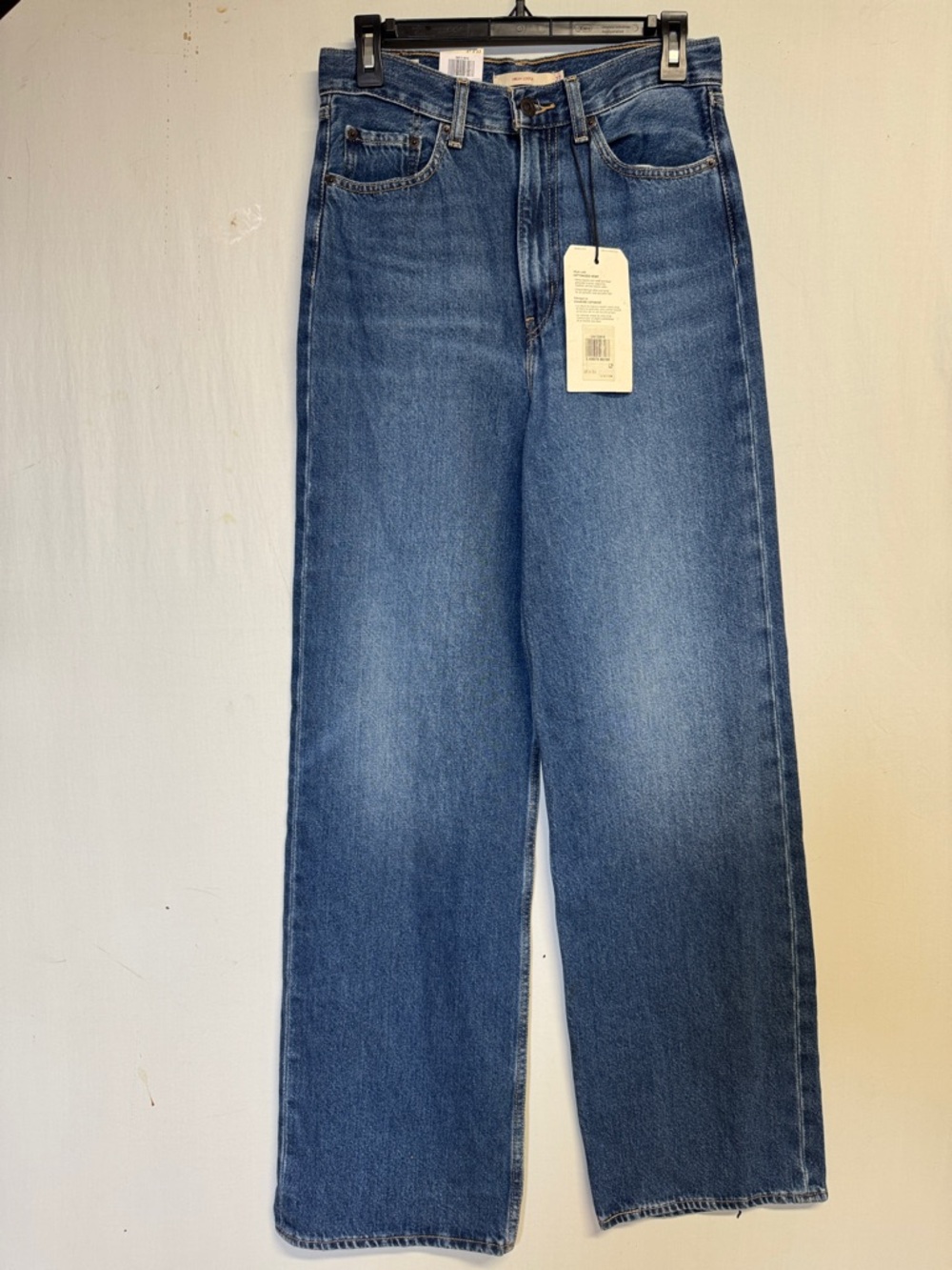 Levi's High Loose Women’s Blue Jeans Size 27/33 - Picture 2 of 16